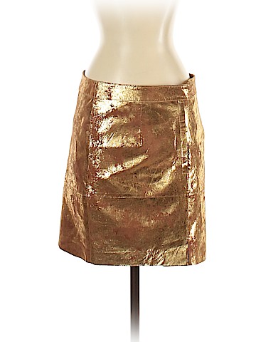 Tory Burch Leather Skirt (view 1)