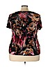 Suzie In The City Black Short Sleeve Top Size 3X - photo 2