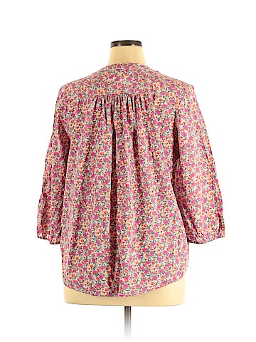 St. John's Bay 3/4 Sleeve Top (view 2)