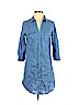 Forever 21 100% Cotton Blue Casual Dress Size S - photo 1