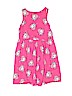 H&M 100% Cotton Graphic Pink Dress Size 6 - 8 - photo 2