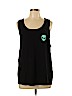 Eighty Eight 100% Cotton Black Tank Top Size L - photo 1