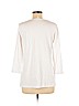 Isaac Mizrahi New York Ivory Long Sleeve T-Shirt Size M - photo 2