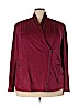 DG^2 by Diane Gilman Burgundy Jacket Size 3X - photo 1