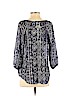 Jolt 100% Polyester Blue 3/4 Sleeve Blouse Size S - photo 2