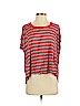 Splendid Red Short Sleeve T-Shirt Size S - photo 1