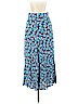 Zara 100% Viscose Blue Casual Skirt Size XS - photo 1