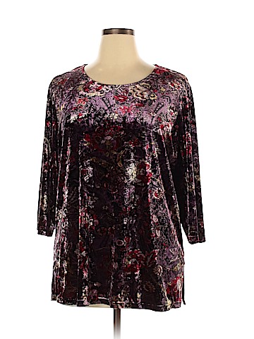 Notations 3/4 Sleeve Top (view 1)