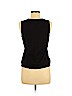 Charter Club Black Short Sleeve Top Size M (petite) - photo 2