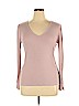 Express Pink Long Sleeve Top Size XL - photo 1