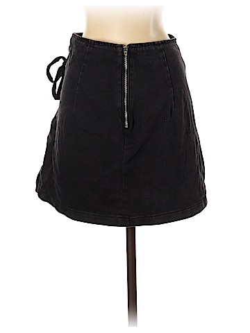 Topshop Denim Skirt (view 2)