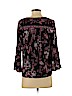 Lucky Brand Black 3/4 Sleeve Blouse Size S - photo 2