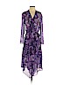 Escada Purple Casual Dress Size EU 36 / US 6 - photo 1