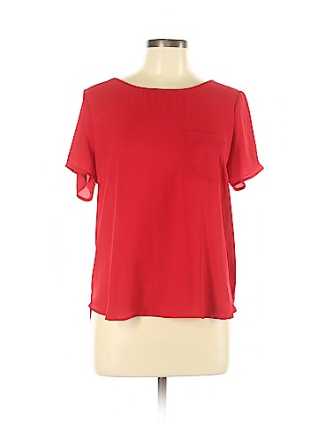 Lily White Short Sleeve Blouse (view 1)