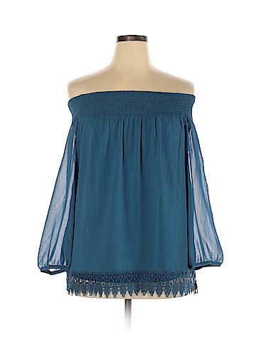 AB Studio 3/4 Sleeve Blouse (view 1)