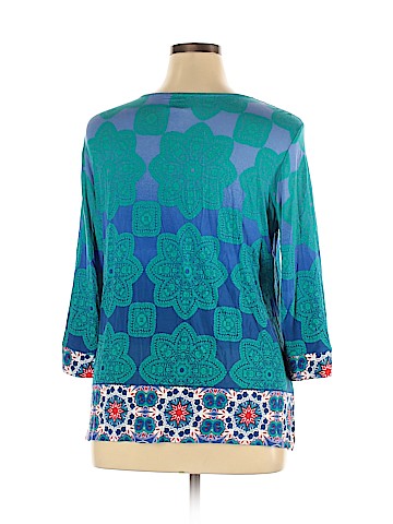 Ruby Rd. 3/4 Sleeve Top (view 2)