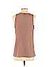 Ann Taylor 100% Polyester Orange Sleeveless Blouse Size S - photo 2