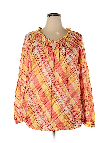 Lane Bryant Long Sleeve Blouse (view 1)