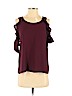 Moa Moa Burgundy Sleeveless Top Size S - photo 1