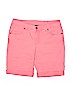Faded Glory Pink Denim Shorts Size 14 - photo 1