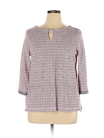 T by Talbots 3/4 Sleeve Top (view 1)