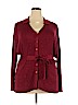 Emma James Red Cardigan Size 2X - photo 1