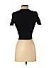 Forever 21 Black Short Sleeve Top Size S - photo 2