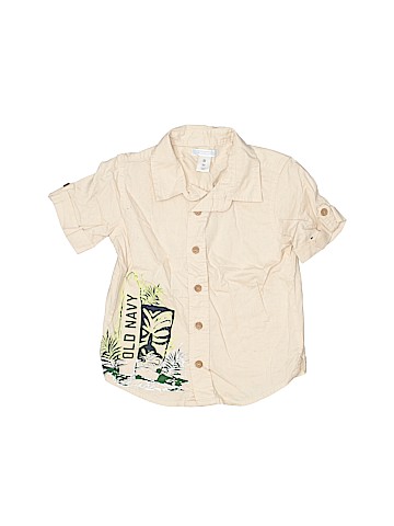 Old Navy Short Sleeve Button-Down Shirt (view 1)