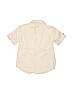 Old Navy 100% Cotton Ivory Short Sleeve Button-Down Shirt Size 3T - photo 2