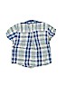 Tommy Hilfiger 100% Cotton Plaid Blue Short Sleeve Button-Down Shirt Size 3T - photo 2