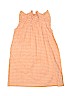 Bouton 100% Cotton Orange Dress Size 6 - photo 2
