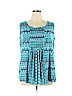 Westport 1962 Teal Sleeveless Top Size 1X - photo 1