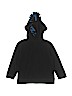 Circo 100% Polyester Solid Black Zip Up Hoodie Size 4T - photo 2