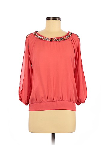 Charlotte Russe Long Sleeve Blouse (view 1)