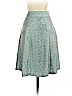Marc Jacobs 100% Silk Teal Silk Skirt Size 2 - photo 1