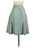 Marc Jacobs 100% Silk Teal Silk Skirt Size 2 - photo 2