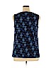 Catherines Blue Sleeveless Top Size 14 - 16 - photo 2