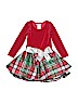 Bonnie Jean Red Special Occasion Dress Size 4T - photo 1