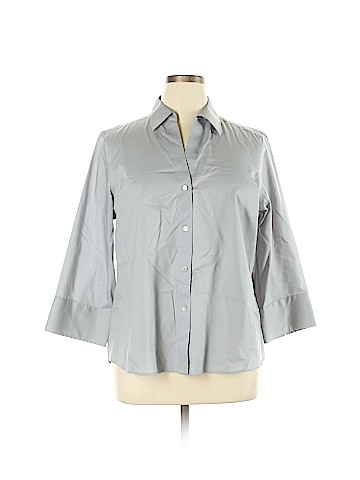 Foxcroft Long Sleeve Button-Down Shirt (view 1)