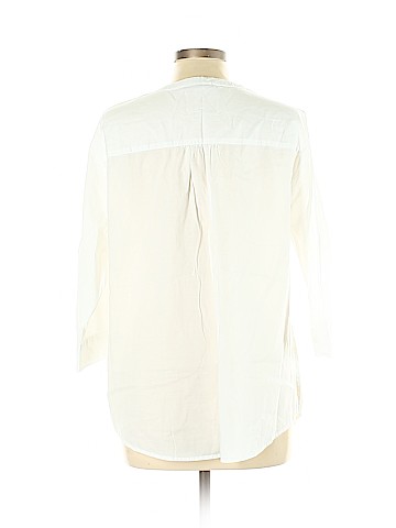 Lane Bryant 3/4 Sleeve Button-Down Shirt (view 2)