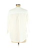 Lane Bryant 100% Cotton White 3/4 Sleeve Button-Down Shirt Size 14 - 16 Plus - photo 2