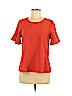 Madewell Orange Short Sleeve Top Size S - photo 1