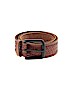 Hollister 100% Leather Solid Brown Leather Belt Size M - photo 1