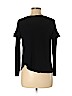 H&M 100% Viscose Black Long Sleeve Top Size M - photo 2