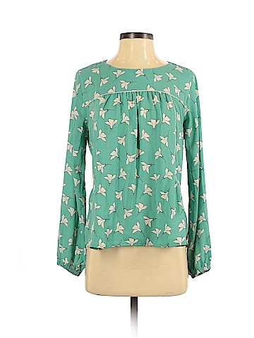 Ann Taylor LOFT Outlet Long Sleeve Blouse (view 1)
