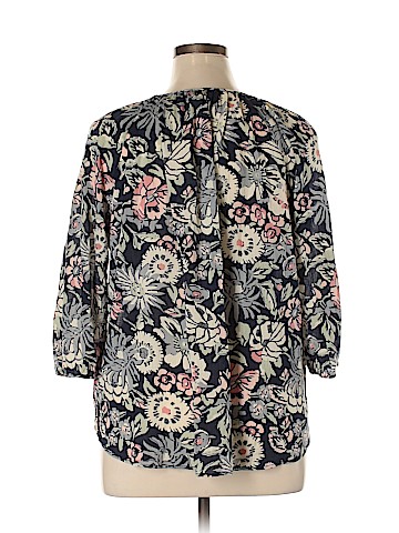 Chaps 3/4 Sleeve Blouse (view 2)