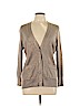 Ann Taylor LOFT 100% Cotton Tan Cardigan Size L (petite) - photo 1