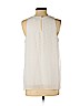 Vince Camuto 100% Polyester White Sleeveless Blouse Size S - photo 2