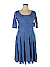 Lularoe Blue Casual Dress Size XL - photo 1