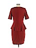 Lafayette 148 New York Burgundy Casual Dress Size 4 - photo 2